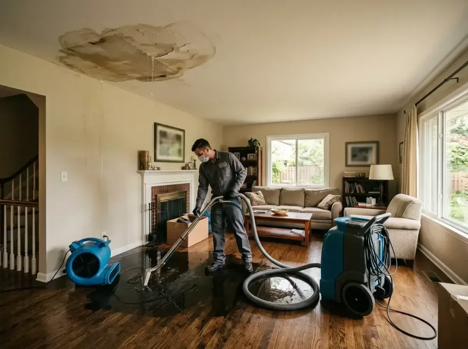 attic-pipe-burst-ceiling-drip-008 — frequently asked questions, Water Damage Restoration & Carpet Care in West Hill, OH